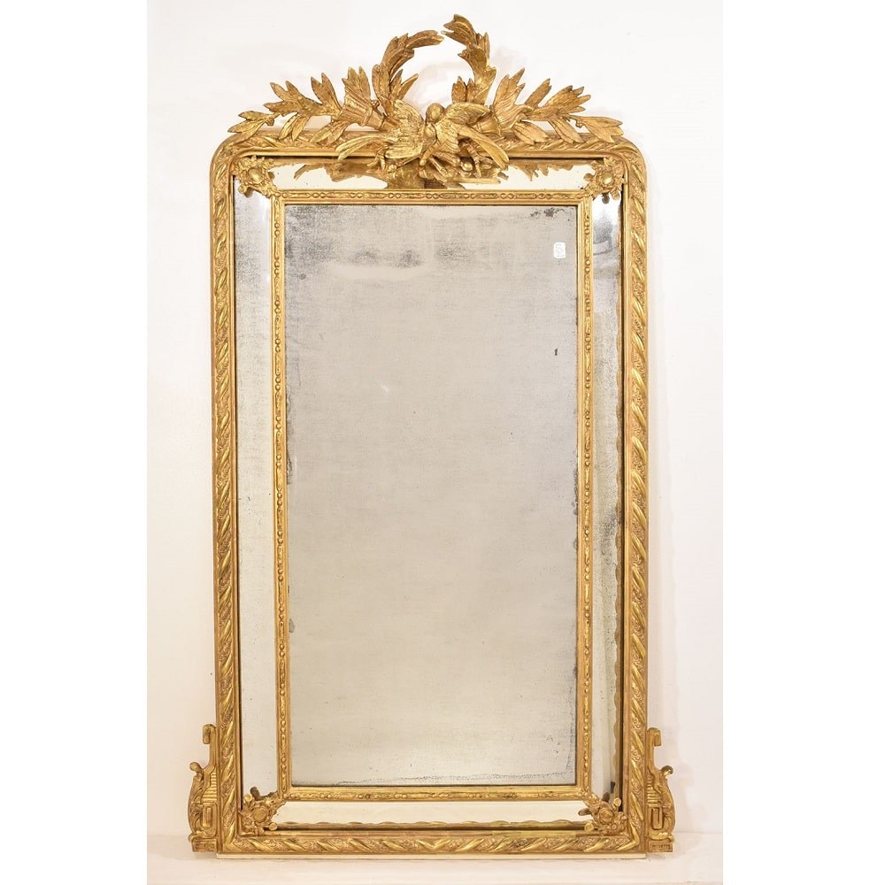 SPCP181 1 antique french mirrors gold wall.jpg